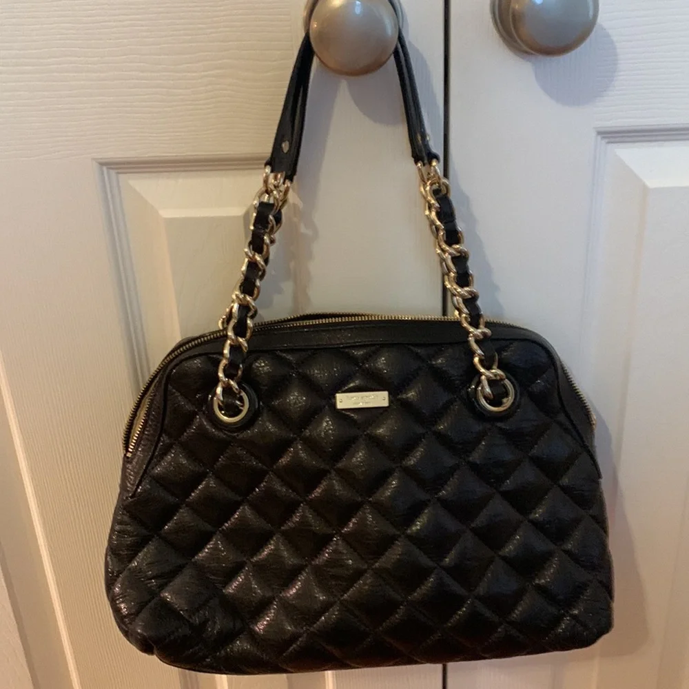 Kate Spade Quilted chain purse - Picture 7 of 12